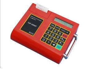 Misuratore di portata ultrasonico portatile del menu inglese con la batteria di Ni-h 3AAA