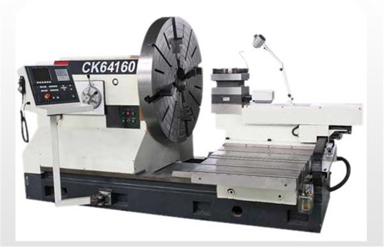 Il tornio di affronto di CNC di tornitura/tornio automatico lavora l'orizzontale a macchina